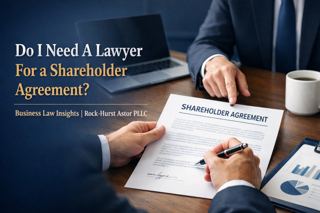 Do I Need A Lawyer To Write A Shareholder Agreement