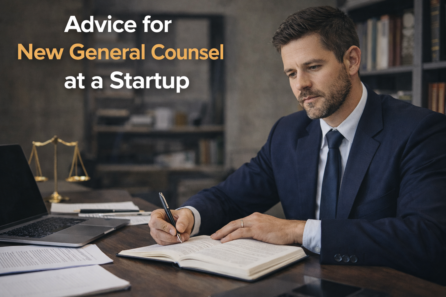 Advice for new general counsel at a startup