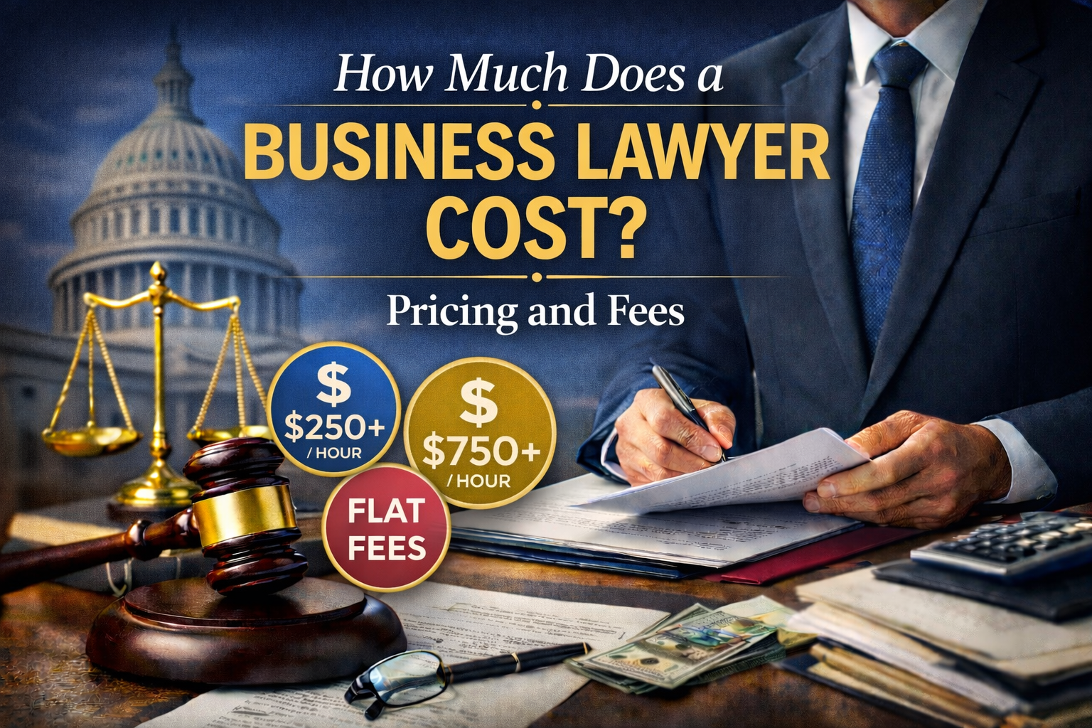 How Much Does a Business Lawyer Cost? Pricing and Fees