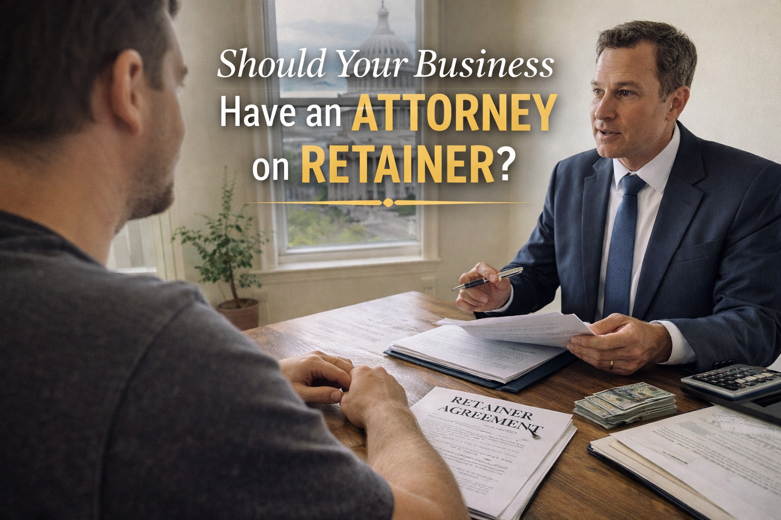 Should Your Business have an Attorney on Retainer?