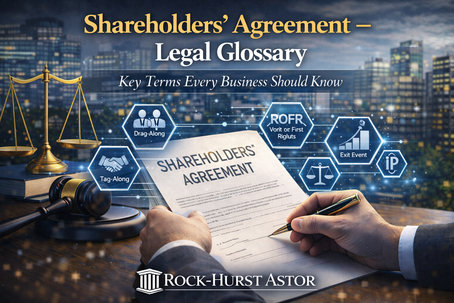 Shareholders’ agreement — Legal glossary