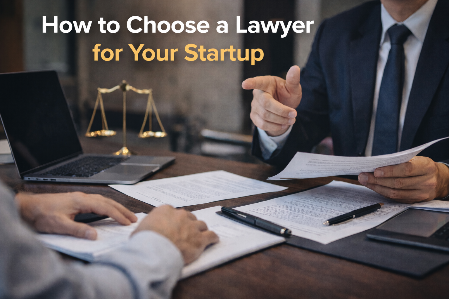 How to Choose a Lawyer for Your Startup