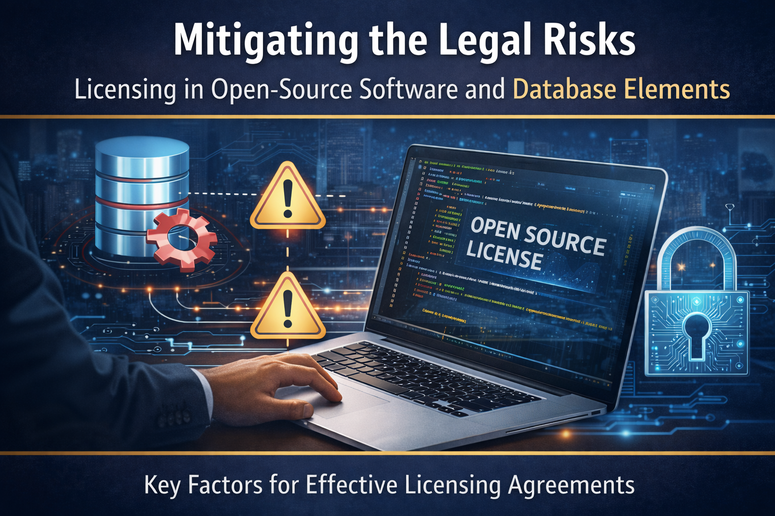 Mitigating the Legal Risks of Licensing in Open-Source Software and Database Elements