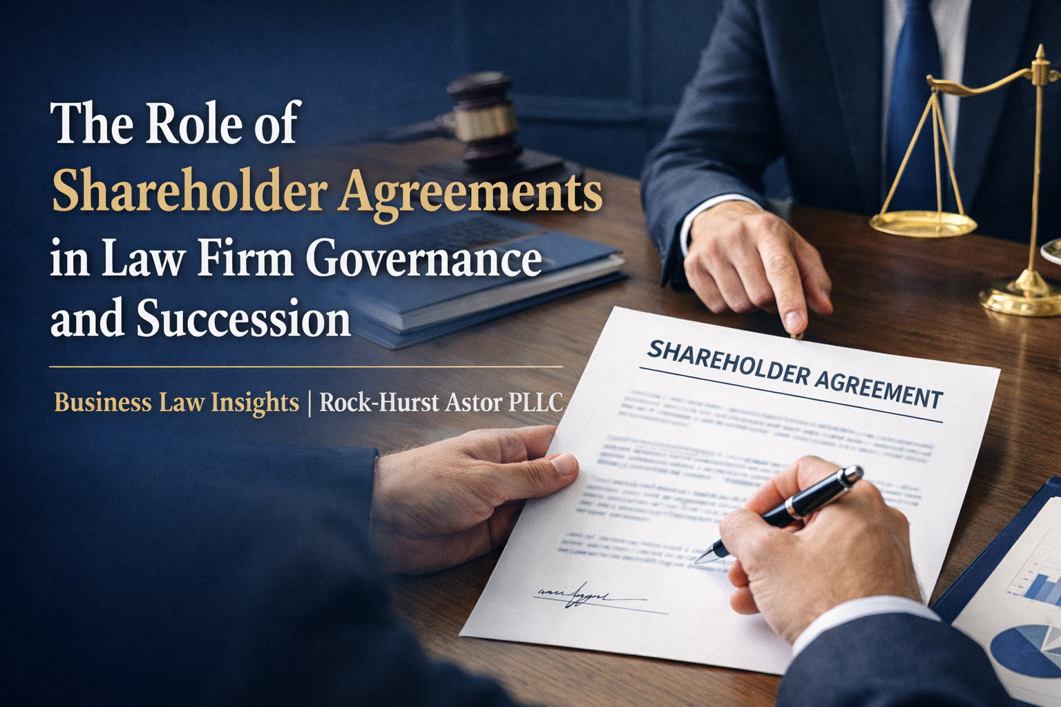 The Role of Shareholder Agreements in Law Firm Governance and Succession