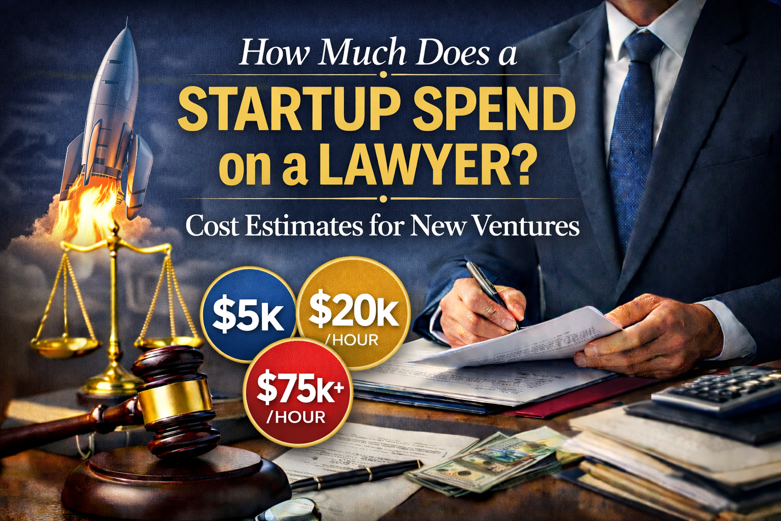 How Much Does a Startup Spend on a Lawyer