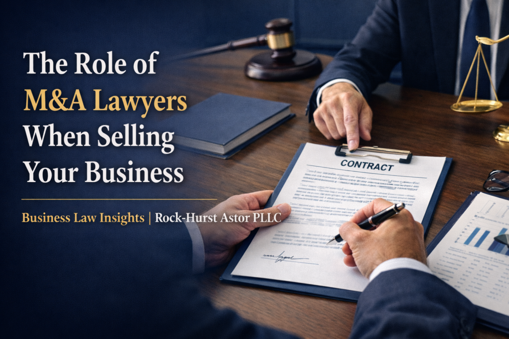 The Role of M&A Lawyers When Selling Your Business