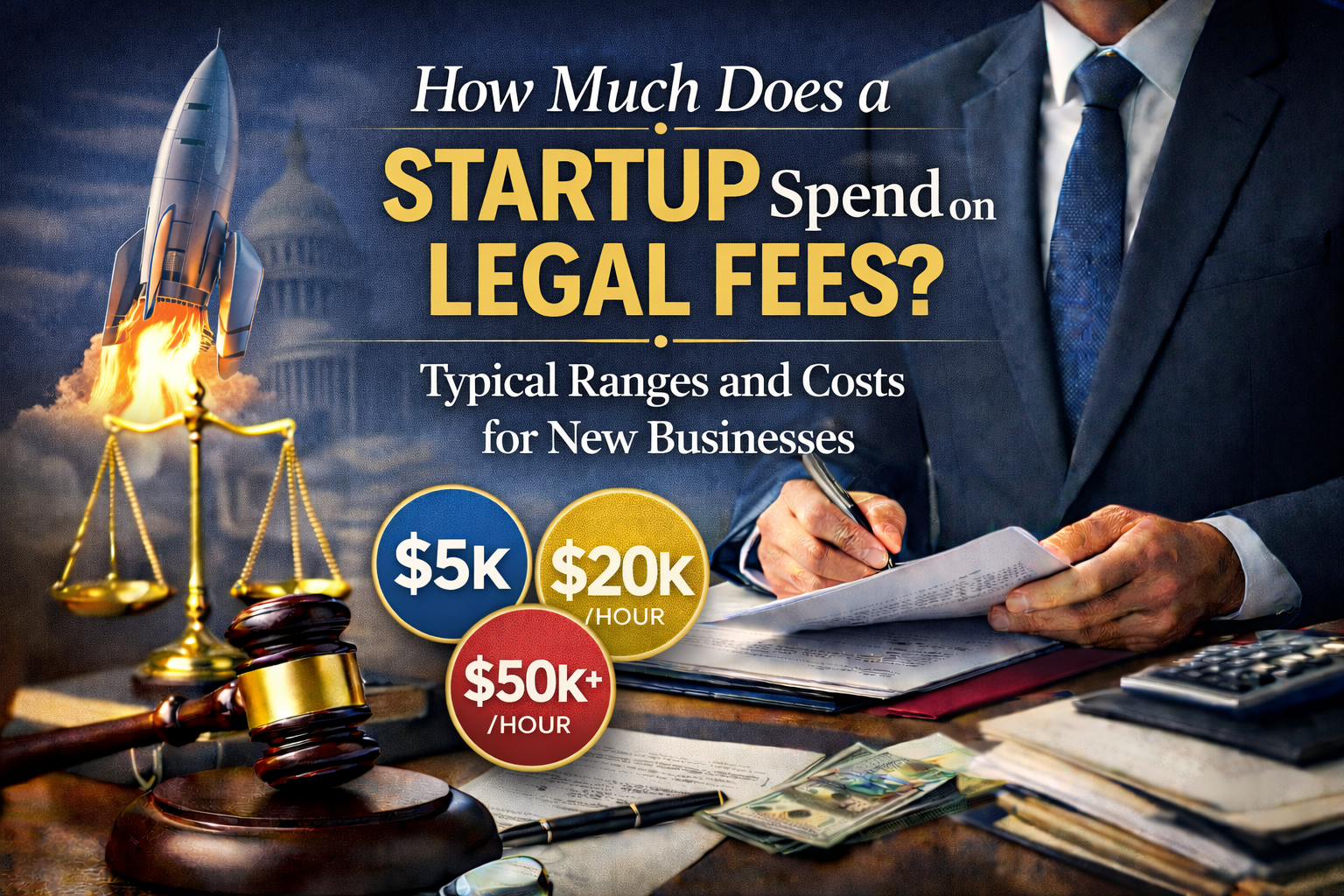How Much Does a Startup Spend on Legal Fees?