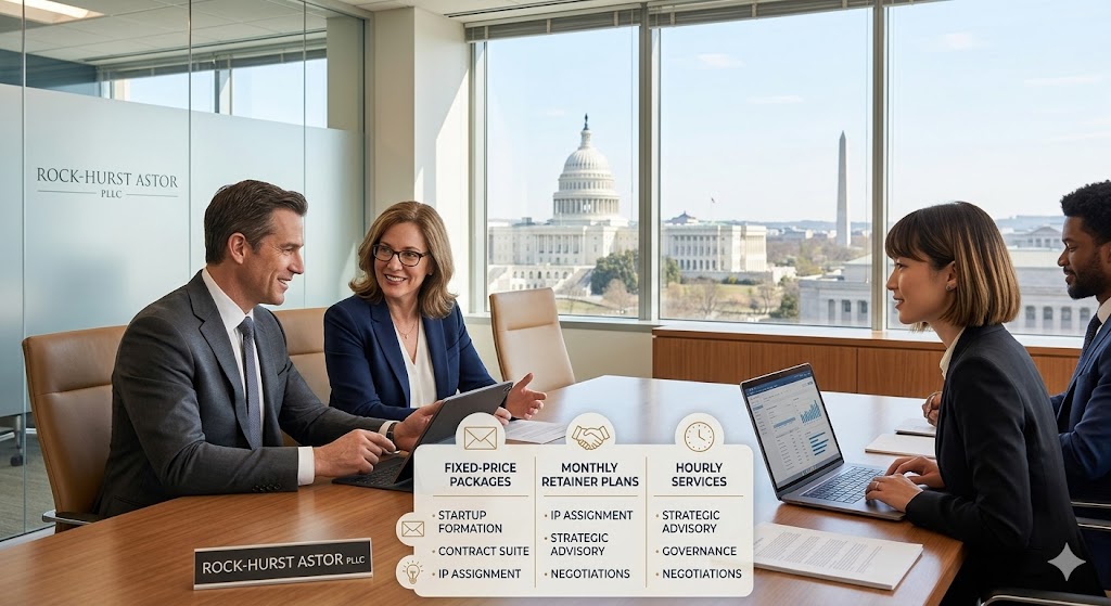 Corporate Attorney Fees and Pricing Packages In Washington DC