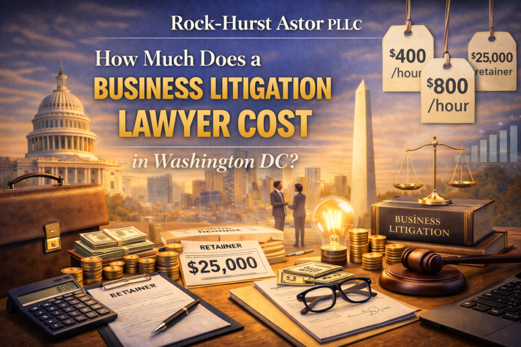 How Much Does a Business Litigation Lawyer Cost in Washington DC?