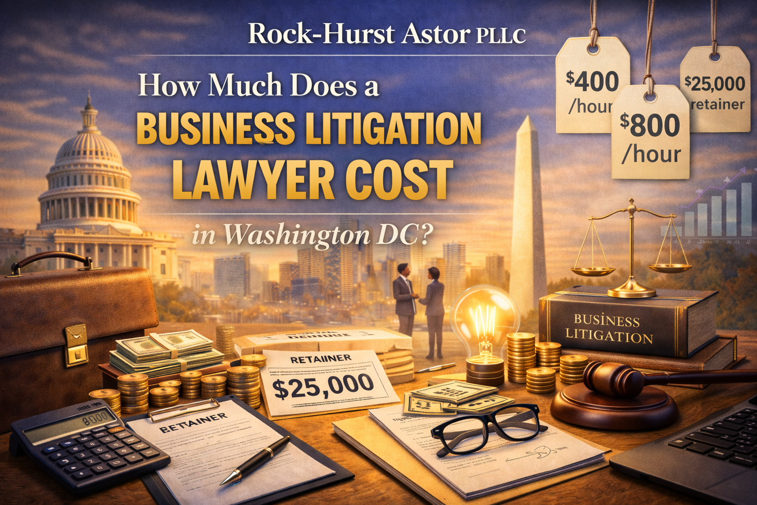 How Much Does a Business Litigation Lawyer Cost in Washington DC?
