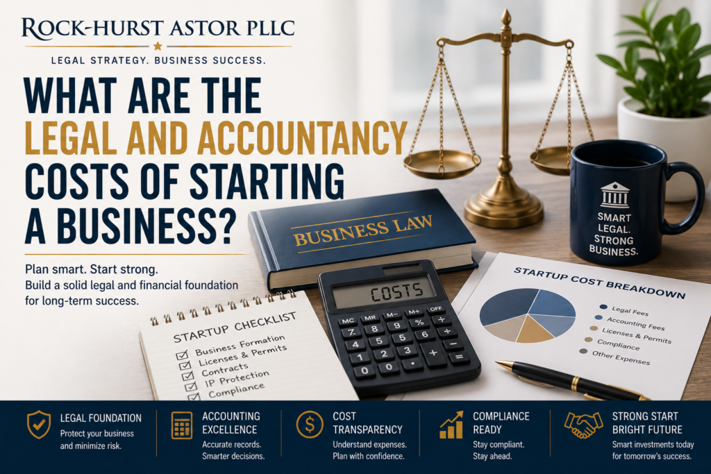 What are the Legal and Accountancy Costs of Starting a Business?